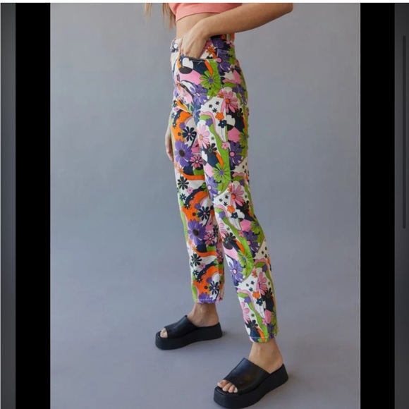 BDG Cowboy Fine Corduroy Pant - Trippie Print (from UO) - Picture 3 of 8